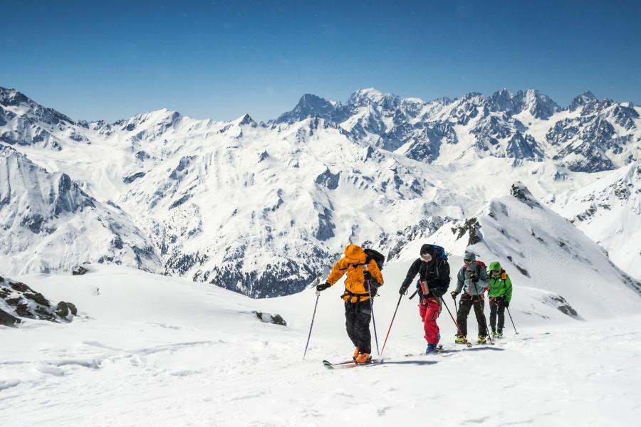 Haute route ski tour - mountaintracks.co.uk